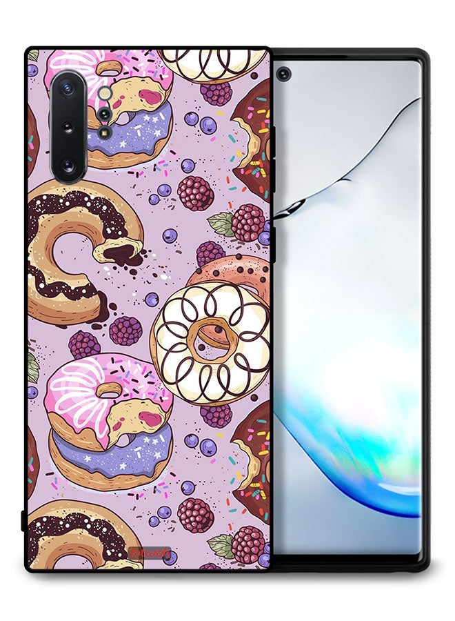 Tolwak Samsung Galaxy Note 10 Plus Protective Case Cover Donuts Art - Image 1