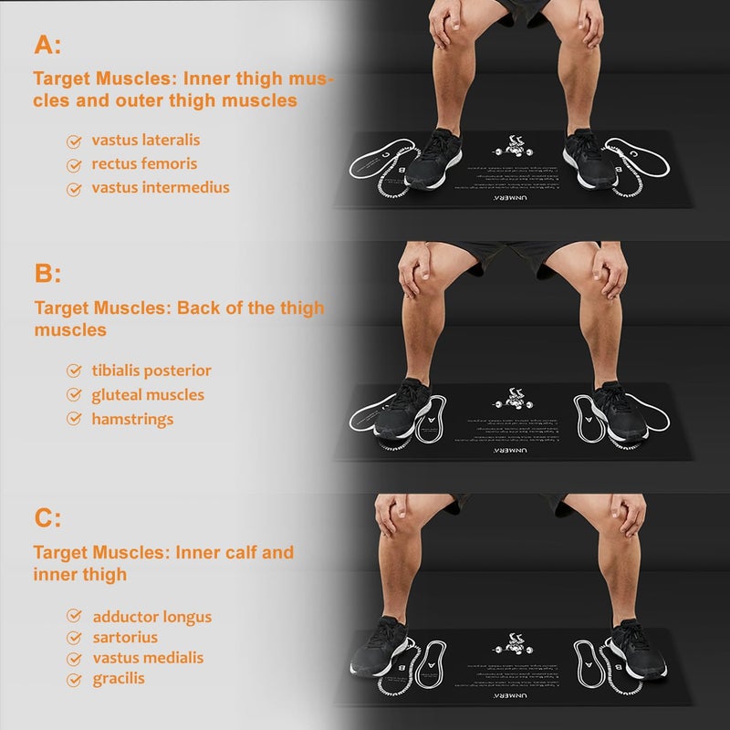 UNMERA Squat Wedge Block - Non-Slip Heel Elevator | Improves Squat Form, Mobility & Strength for Weightlifting, Deadlifts - Image 5