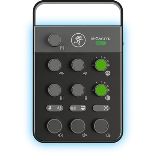 Mackie M-Caster Live Portable Live Streaming Mixer & Recording Interface - Black - Image 3
