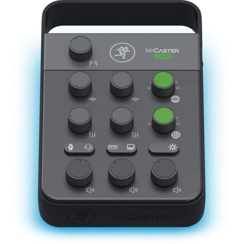 Mackie M-Caster Live Portable Live Streaming Mixer & Recording Interface - Black - Image 4