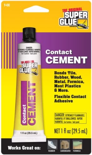 Super Glue - Contact Cement - 1oz Tube - (Pack of 12) - Image 3