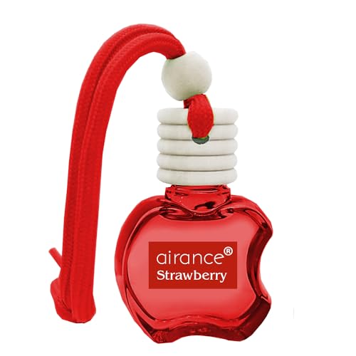 Airance Car Air Freshener|Car Perfume|Hanging Car Air Freshener|Car Aroma Diffuser-Strawberry | Liquid, Pack Of 1 - Image 5