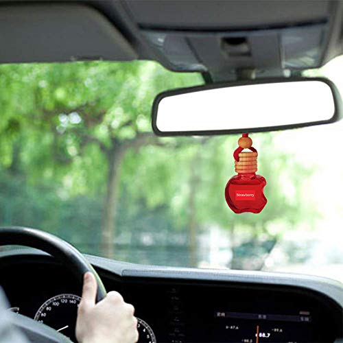 Airance Car Air Freshener|Car Perfume|Hanging Car Air Freshener|Car Aroma Diffuser-Strawberry | Liquid, Pack Of 1 - Image 4