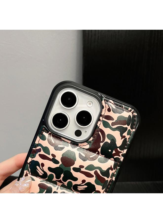S-TOP Case For iPhone 16 Camouflage Eiderdown Airbag Phone Case - Image 4