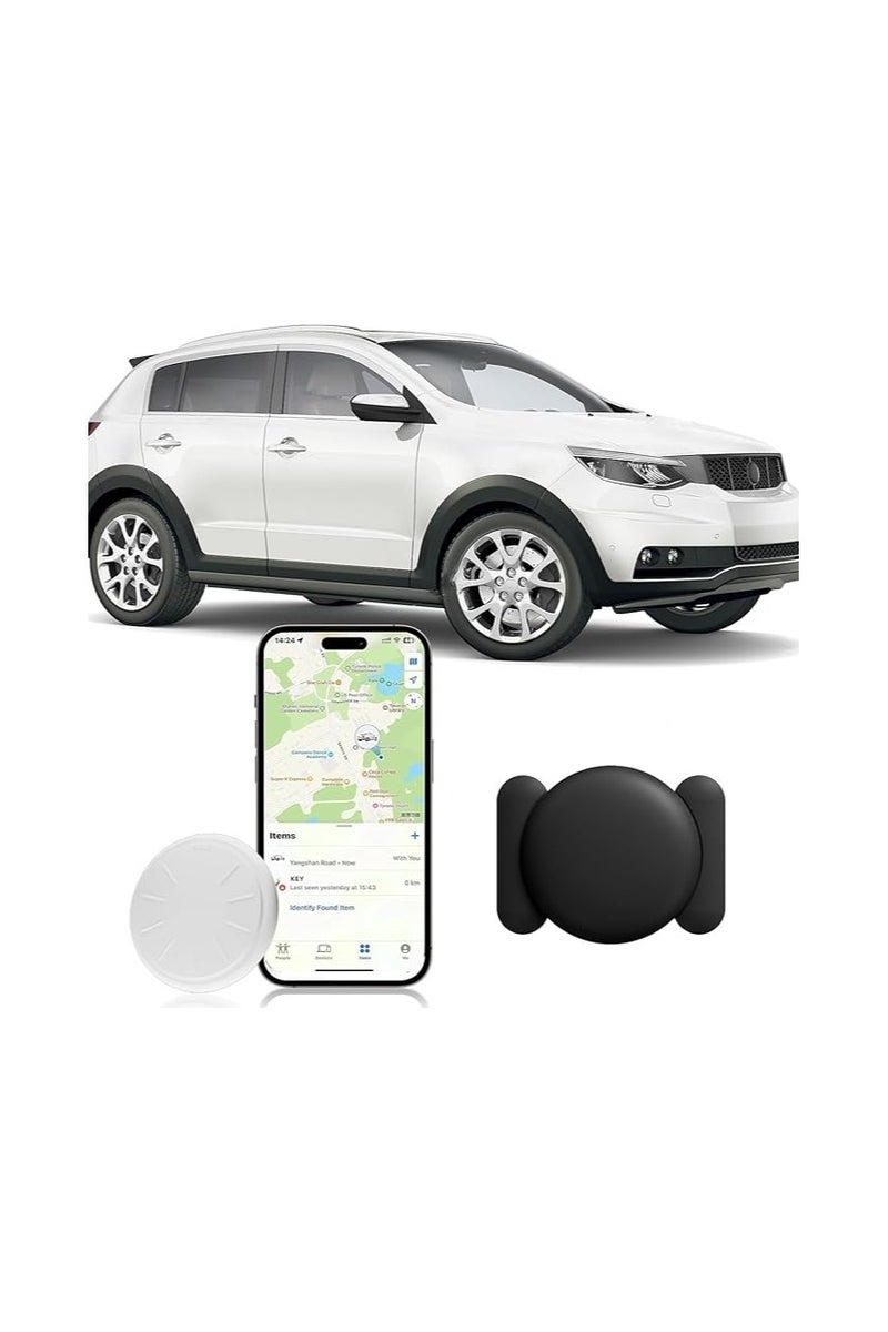 Generic Magnetic Car Tracker –  GPS Device for Vehicles, No Subscription, Apple Find My (iOS), Black - Image 1