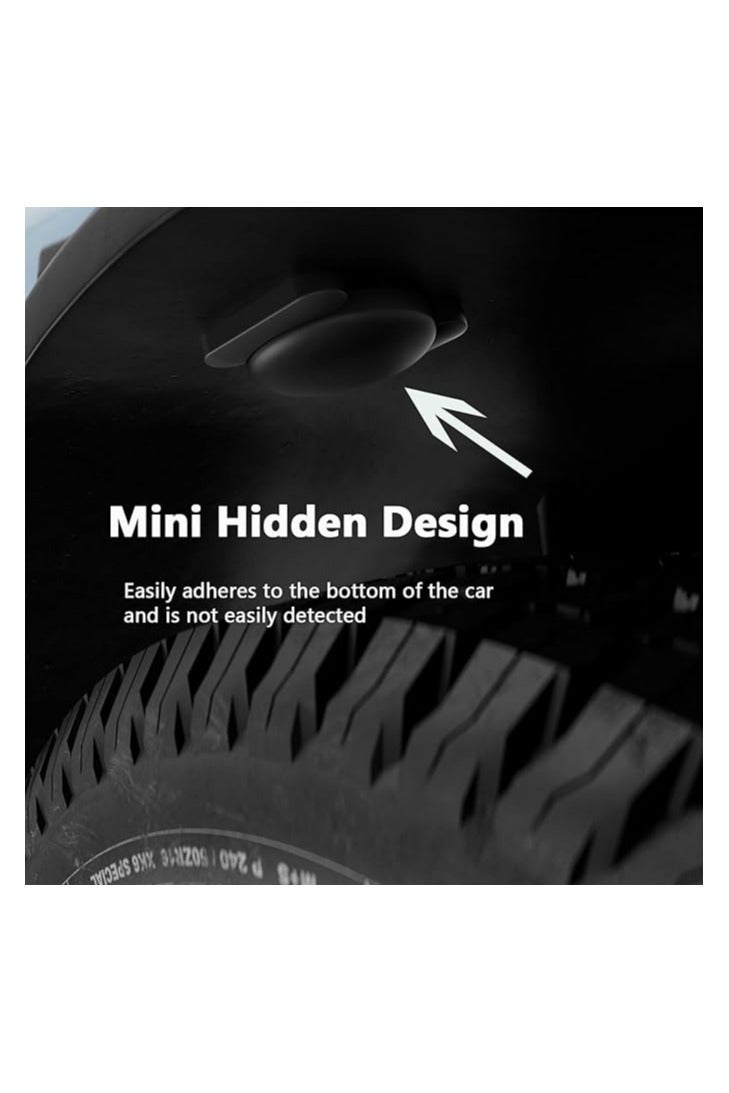 Generic Magnetic Car Tracker –  GPS Device for Vehicles, No Subscription, Apple Find My (iOS), Black - Image 3