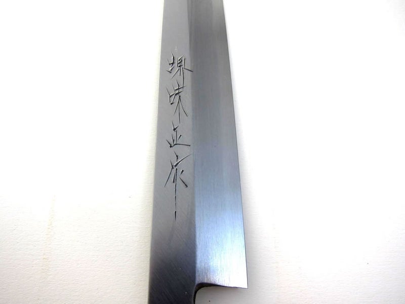 Houcho.com Sakai Ajimasa, Genuine Sakai-Manufactured, 8.3" (210mm) Kasumi White Steel Yanagiba Sushi Knife - Image 2
