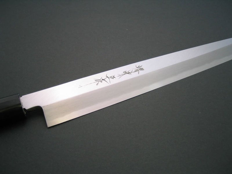 Houcho.com Sakai Ajimasa, Genuine Sakai-Manufactured, 8.3" (210mm) Kasumi White Steel Yanagiba Sushi Knife - Image 4
