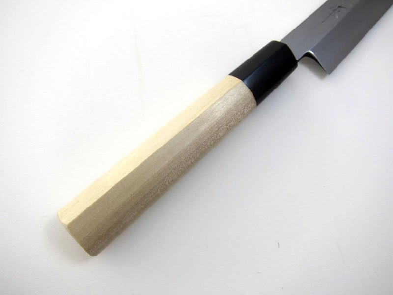 Houcho.com Sakai Ajimasa, Genuine Sakai-Manufactured, 8.3" (210mm) Kasumi White Steel Yanagiba Sushi Knife - Image 3