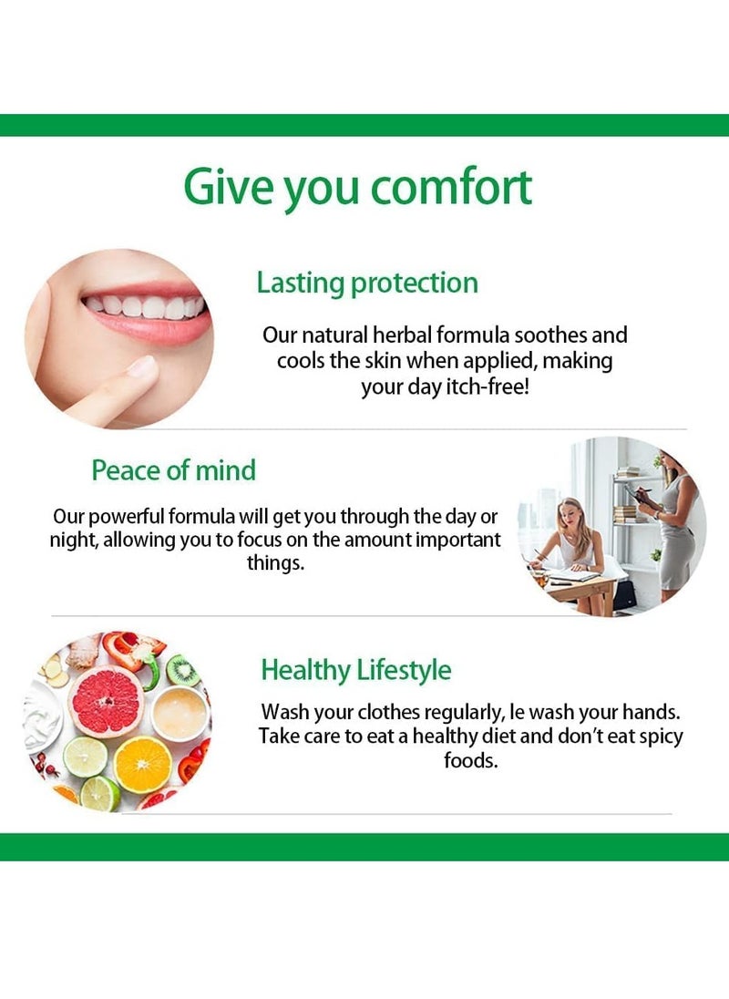 HEALMUSZ - Ultra Soothing Cream Tea Tree Oil Relief Tea Tree Oil Psoriasis Cream Psoriasis Ointment with Tea Tree Oil Relieve Skin Itching and Inhibit Fungal Infection Psoriasis Treatment Lotion Cream 25g - Image 1