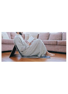 Generic Premium Soft Sajadah with Back Support - Padded Prayer Rug for Ultimate Comfort - Portable Travel Mat with Carrying Pocket - Plush & Foam Praying Carpet - Thick and Luxurious Muslim Prayer Mat  - Image 5