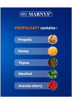 MARNYS Propolsaft Natural Cough Relief Syrup With Propolis And Honey Immune Support 125 ml  - Image 4