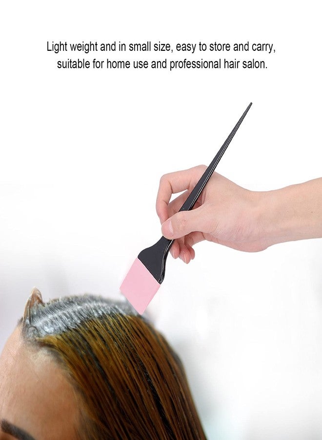 Luatoxry 6Pcs Hair Dye Brush, Varisized Hair Color Brush, Silicone Color Brushes for Salon, Soft Coloring Brushes Dye for Home DIY Dyeing, Barber Shop, Salon Hairs Treatments - Image 3