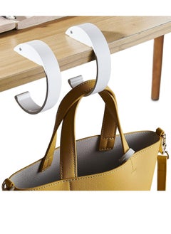 MIXDE 2PCS C Shape Purse Hook for Table Handbag Hanger for Desk Heavy Duty Purse Hook Floding Bag Holder Made of high-Strength Alloy Materials Can Hanger Various Heavy Items Foldable  - Image 1