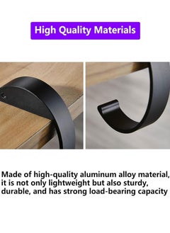 MIXDE 2PCS C Shape Purse Hook for Table Handbag Hanger for Desk Heavy Duty Purse Hook Floding Bag Holder Made of high-Strength Alloy Materials Can Hanger Various Heavy Items Foldable  - Image 3
