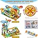 COUOMOXA Marble Run Building Blocks for Kid 3 4 5 6 8 Year Old Montessori Education Preschool STEM Toy Age 48 Kids Creative Puzzle Marbles Track Christmas Birthday Gifts for Boys Girls - Image 4
