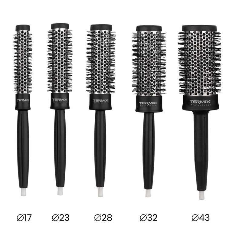 تيرميكس طقم فرش شعر حرارية مكون من 5 قطع - Image 2