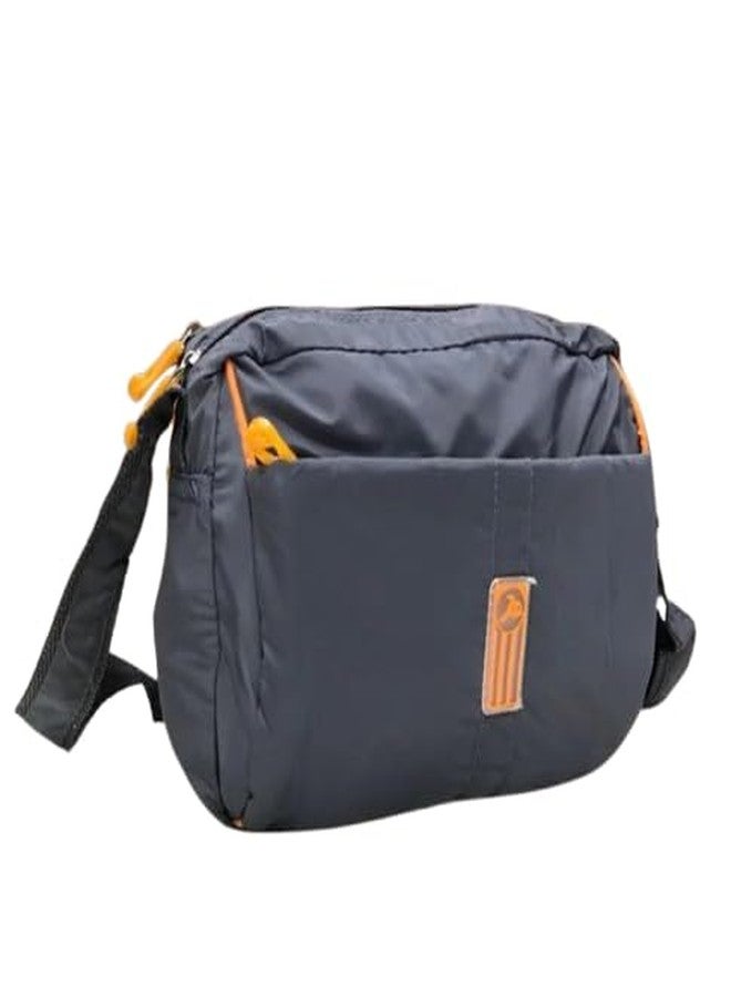 MPK Perfect Best Unisex Sling Bag/CrossBody Bag/One-Shoulder Messenger Bag Chest Bag For Men &Women/Bag for Office,Cash,Business Collection,Travelling Grey - Image 1