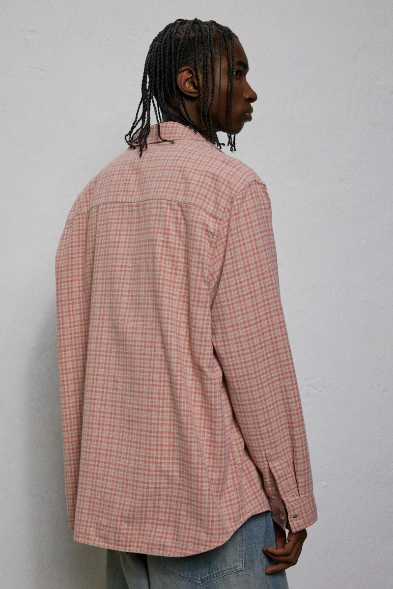 H&M Loose Fit Flannel shirt