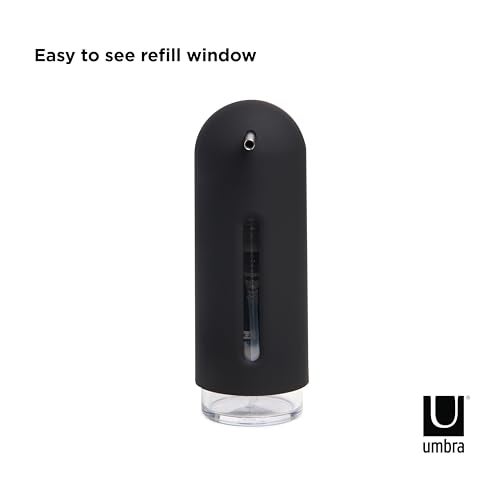 Umbra - 330190-040 Penguin Pump, Kitchen Soap Dispenser, Also Works with Hand Sanitizer, 12 oz (355 ml), Black - Image 5