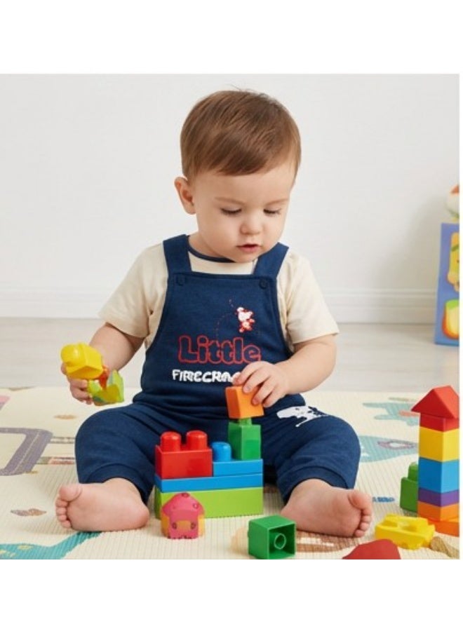 Peanuts DUNGREE SET BABY BOY PEANUTS SS 3-36 MONTHS RE-PBPEIBDS003 - Image 3