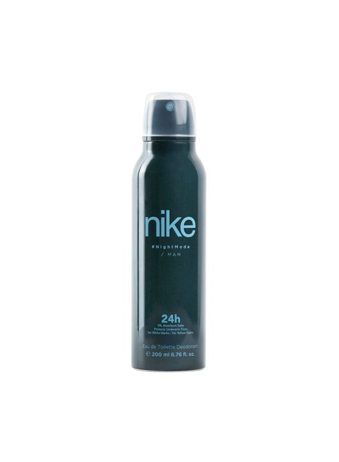 Nike Deodorant spray night mode for men 200 ml