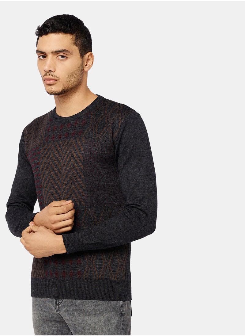 TOWN TEAM ANTHRACITE Pullover  - Image 1