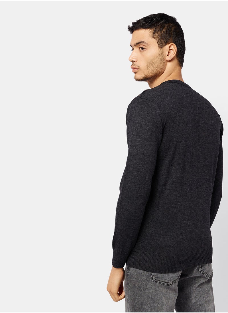 TOWN TEAM ANTHRACITE Pullover  - Image 2