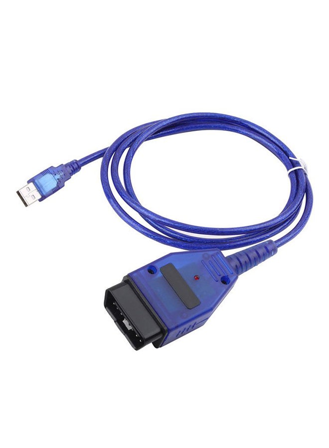 كابل KKL بمنفذ USB للماسح الضوئي التشخيصي OBD2 OBDII الخاص بسيارة أودي/فولكسفاغن - Image 1