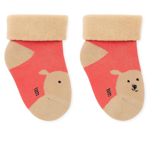 CUTEABLY Baby Socks, 0-12 Months, Cotton Blend, Animal Print Design, Thermal Winter Socks, Multicolour (IN, Age, 6 Months, 12 Months, 6, Multicolour) - Image 5