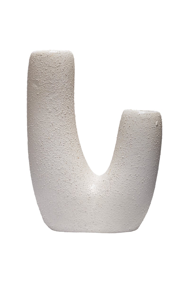 Mono Pottery Vase H24CM*W18CM - Beige