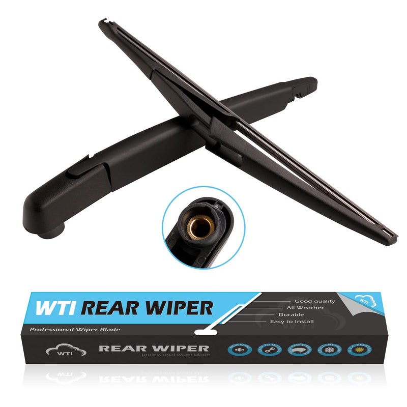 WTI Rear Wiper Arm Blade Set Compatible With Nissan Rogue 20142019  Rogue Sport 20172019  Pathfinder 20132019 Rear Windshield Window Wiper Kits Assembly New Replacement Accessories Parts