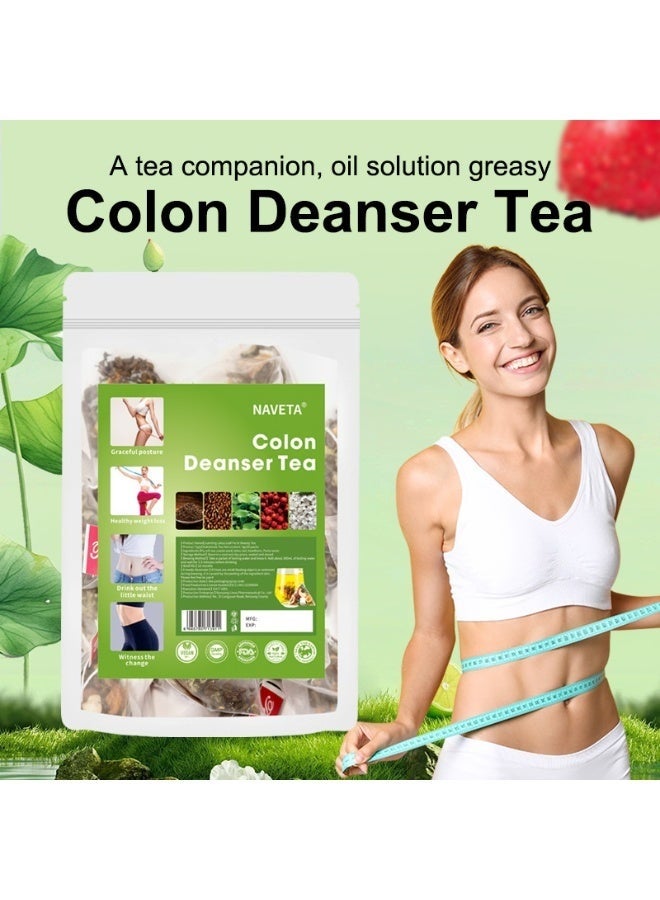 شاي منظف القولون - تركيبة عشبية طبيعية، تساعد على تعزيز حركة الأمعاء المنتظمة، وتنظيم الأمعاء بلطف، والعناية اليومية بالأمعاء - Image 1