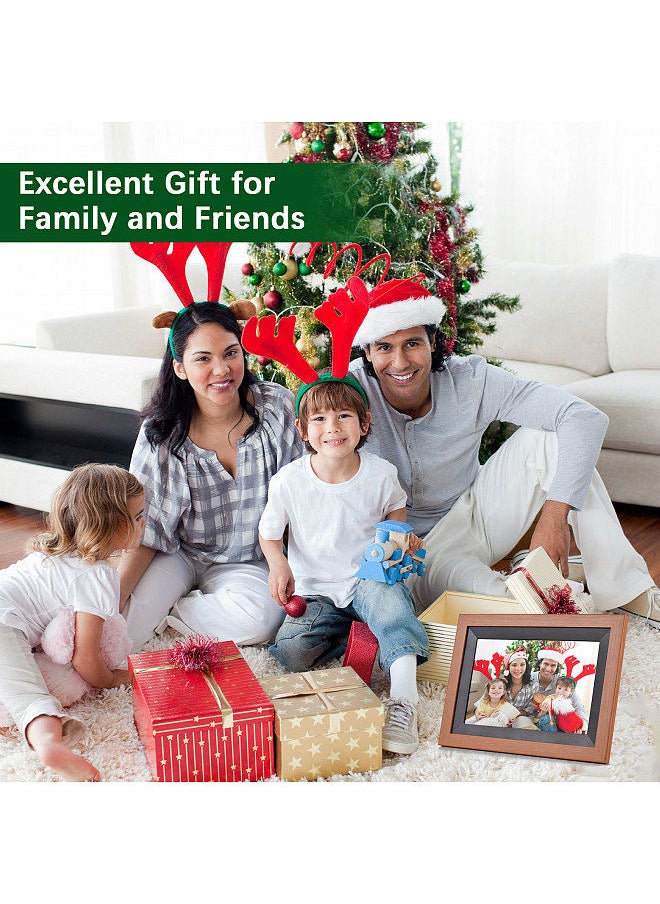 ANDOER - Andoer 10.1 Inch WiFi Digital Photo Frame Cloud Digital Picture Frame 1280*800 IPS Screen Touch Control 16GB Storage Auto Rotation Share Photos via APP with Backside Stand - Image 1