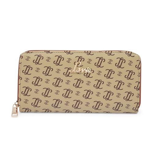 Lavie Women's Sacy Monogram LL Print Large Zip around Wallet | Ladies Purse Handbags - Image 1