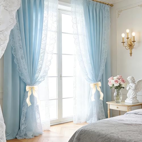 Ynaquest 2 PCS Pearl Curtain Tiebacks, DIY Bow Curtain Tie Backs White Pearl Curtain Ties Set Decorative Curtains Holdbacks for Home Office Bedroom Living Room Wedding Party Decoration - Image 4