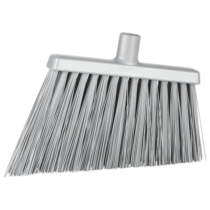 Vikan 291488 Broom, Angle Cut, 11.4" Extra Stiff, Gray - Image 1