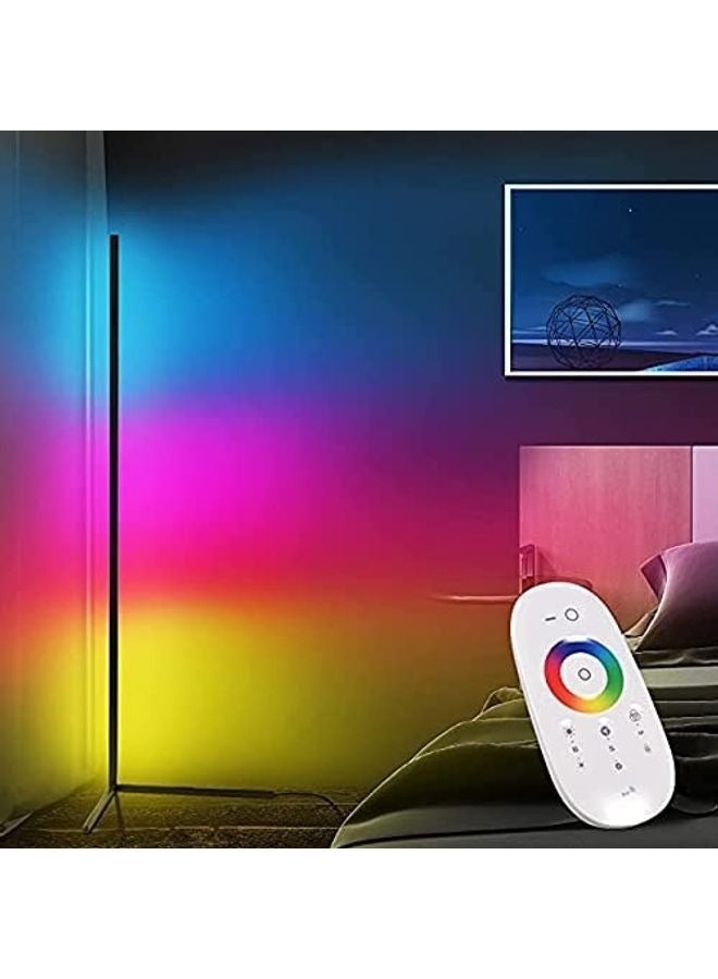 XiuWoo Remote Control RGB LED Corner Floor Lamp - Image 1