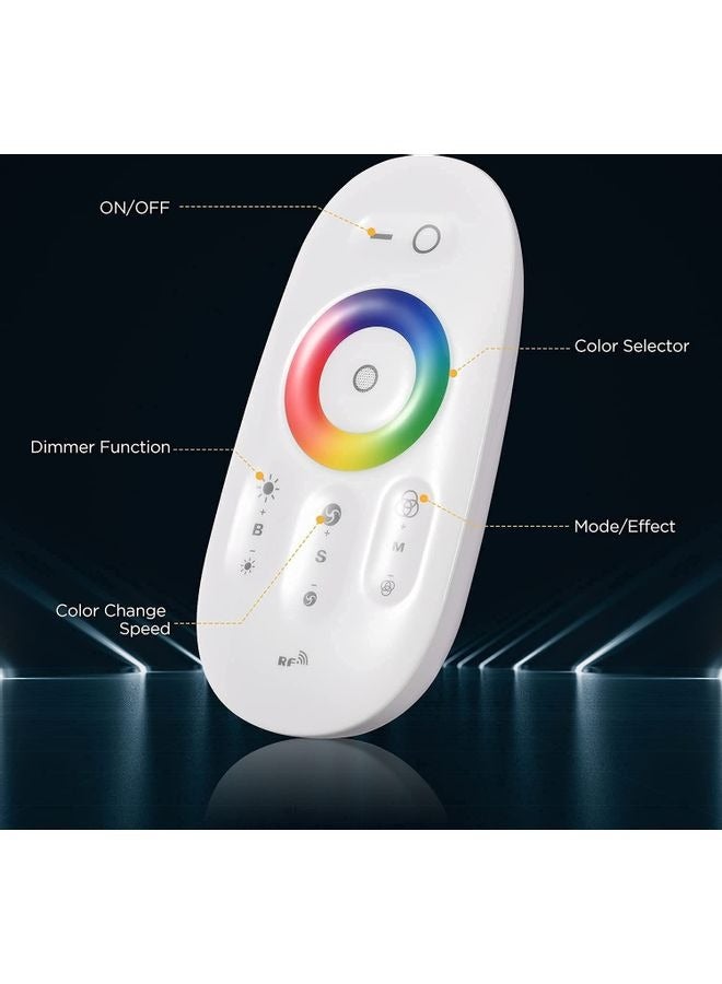 XiuWoo Remote Control RGB LED Corner Floor Lamp - Image 2