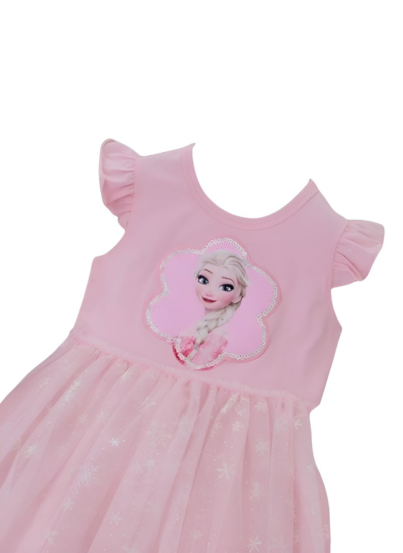 D'Daniela Pink Tulle Dress - Image 3