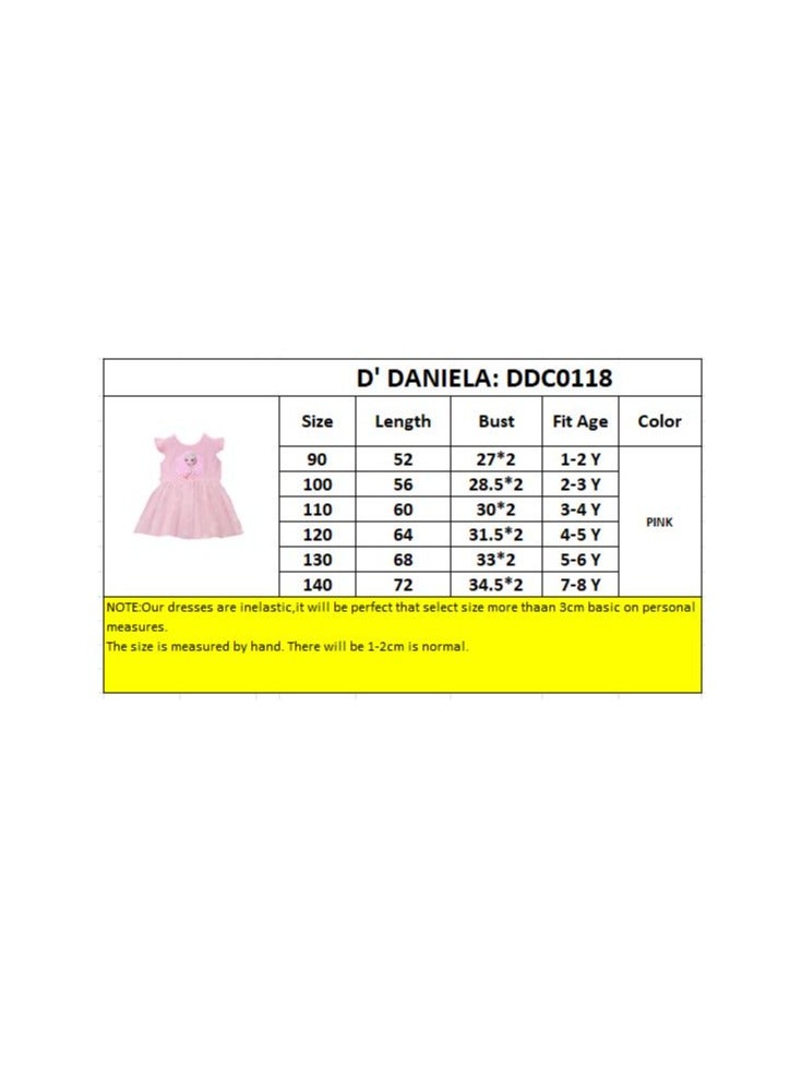 D'Daniela Pink Tulle Dress - Image 4