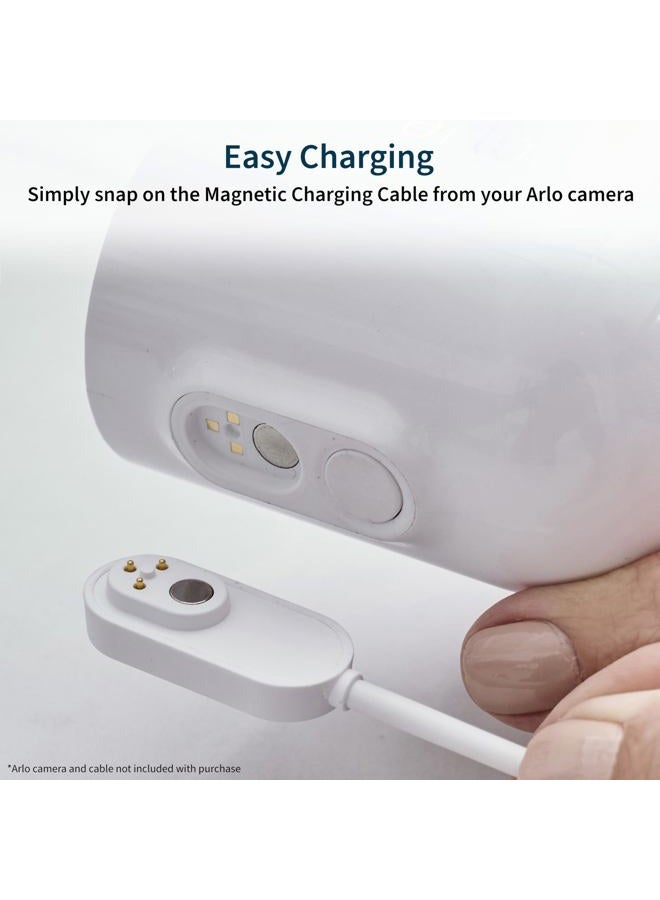 ARLO XL Rechargeable Battery - Arlo Certified Accessory - Works with Arlo Pro 3 Floodlight, Pro 4 XL, Ultra 2 XL, and Go 2 Cameras, White - VMA5420 - Image 3