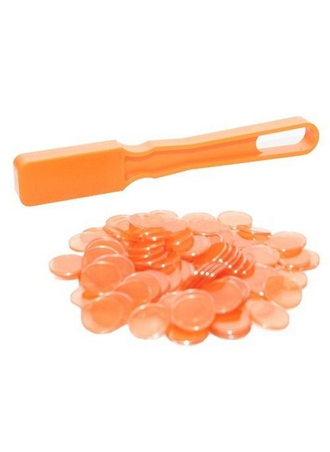 SmallToys Bingo Magnetic Wand With 100 Chips Orange  - Image 2
