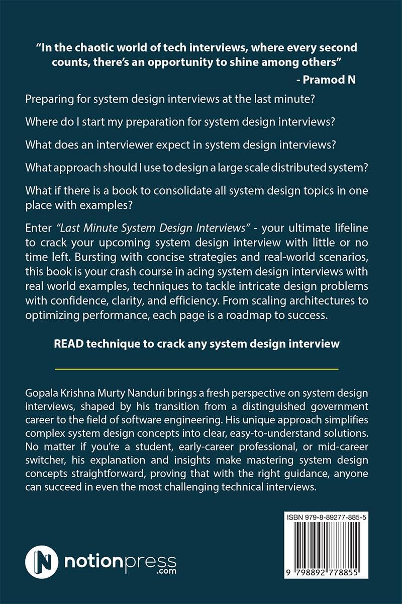 LAST MINUTE SYSTEM DESIGN INTERVIEWS: Must Learn Topics With Real World Examples - Image 2