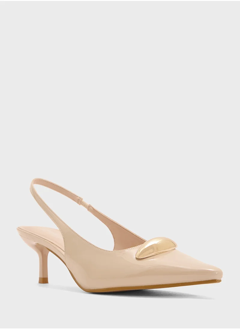 بيتك ستيبس Pointed Sling Back Pump