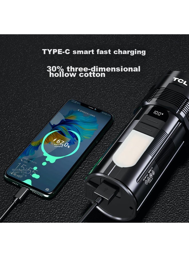 TCL Tclt1000 Flashlight, High Brightness, Long Battery Life, Outdoor Survival, Ultra-bright Long-range Beam, 5-12 Hour Runtime  - Image 5