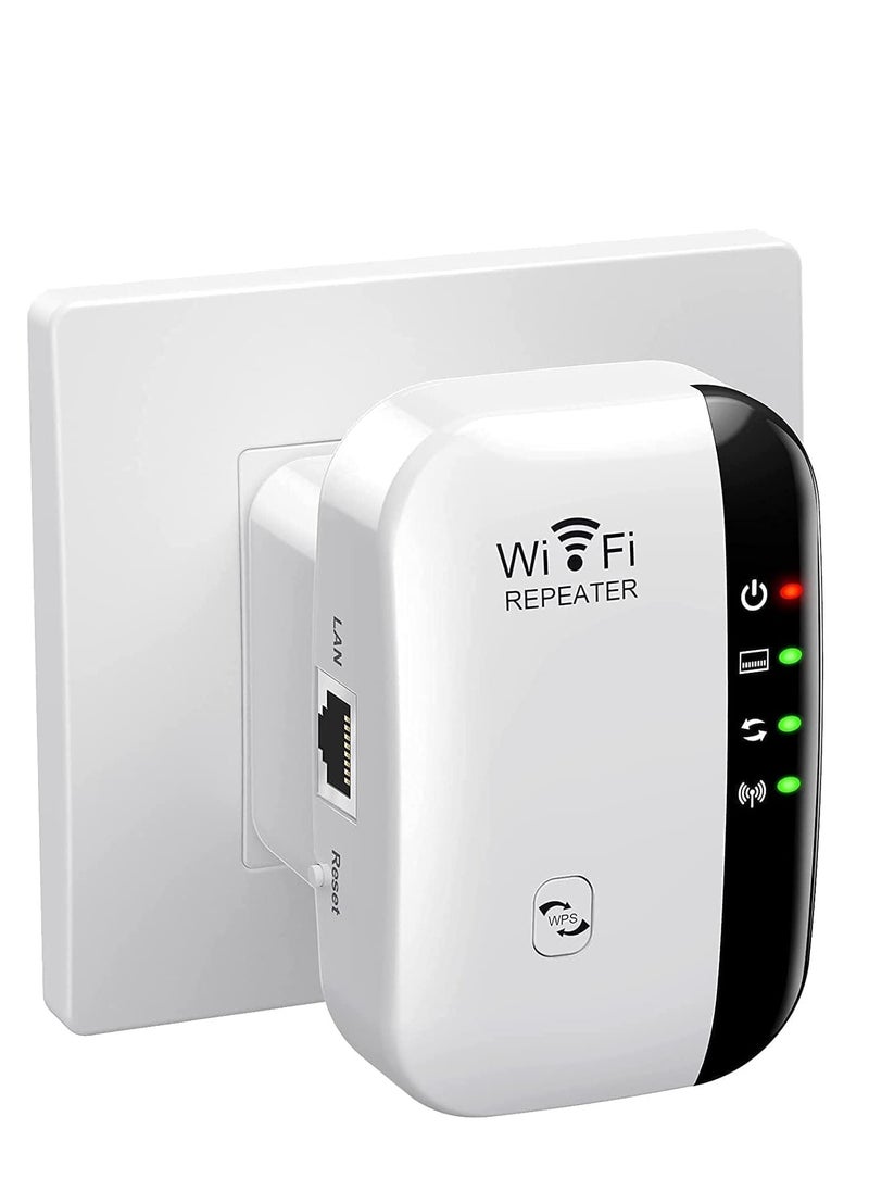نجم مخلص موسع نطاق Wi-Fi عالمي أبيض  - Image 1