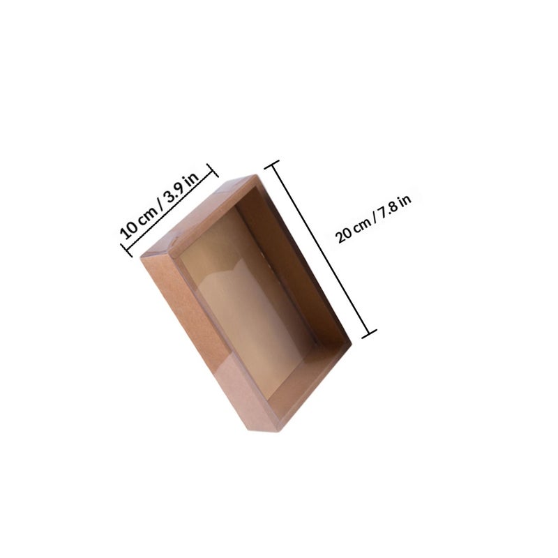 📦 حاويات تخزين كيك بأغطية أنيقة للحلويات والهدايا - Image 2