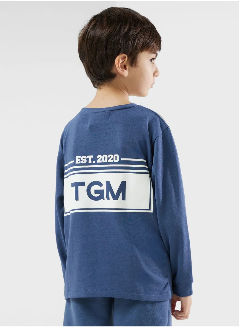 The Giving Movement Kids Essential Printed T-Shirt