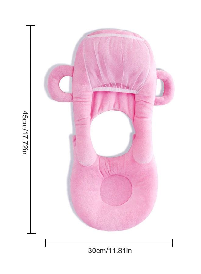 AGD 2-Piece Detachable Adjustable Self-Feeding Nursing Pillow with Washable Cover and Bottle Pocket - Image 3